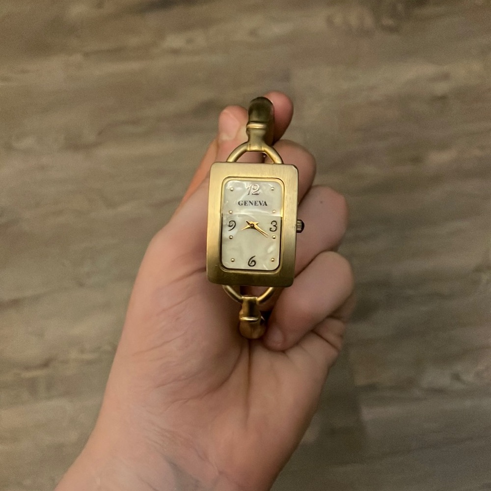 Geneva Gold-Tone Watch
